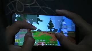 PVP On PojavLauncher With (HANDCAM) Part 3 screenshot 5