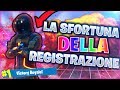 FORTNITE | LA SFORTUNA DELLA REGISTRAZIONE #4