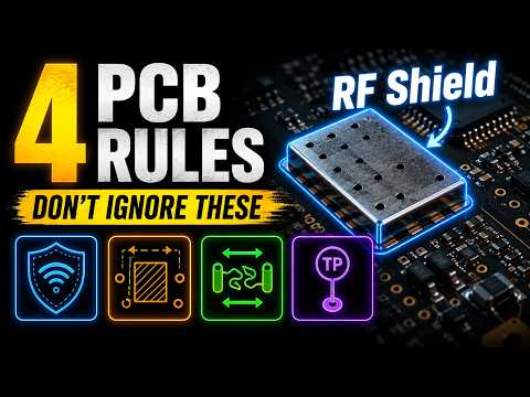 4 PCB Layout Rules You Don't Know | Crucial PCB Design Rules for RF PCB
