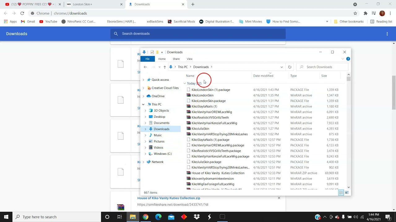 Sims 4 rar file in cc case crash - gpBeautiful
