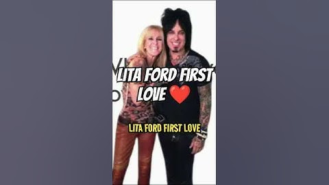 LITA FORD FIRST LOVE IS NIKKI SIX OF MOTLEY CRUE #rockstory #rockhistory #rocknews