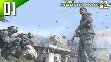 CoD: Modern Warfare 2 100% (Veteran) Walkthrough Part 1 - Team Player (No Commentary)