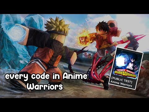 NEW UPDATE CODES *Rewards 400 Gems* [💥ULTIMATES!] ALL CODES! Anime Warriors  ROBLOX