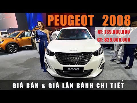 Giá Lăn Bánh Peugeot 2008 - Chi tiết khuyến mãi!