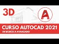 CURSO AUTOCAD 3D COMPLETO || Básico hasta Avanzado