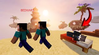 Играю в BedWars Майнкрафт фантом