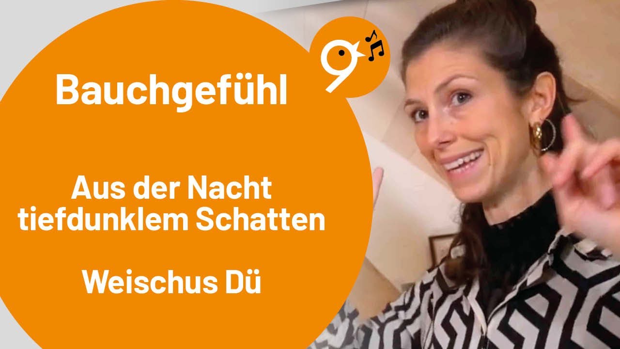 Einsingen um 9 (27.11.24) mit Sarah, Aus der Nacht tief dunklem Schatten, Weischus Dü