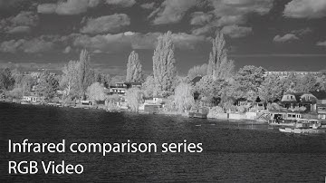 IR 950 nm Video / Infrared compraison