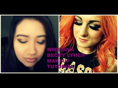 wwe diva Becky Lynch Makeup Tutorial
