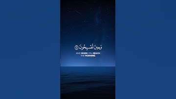 فسبحان الله حين تمسون وحين تصبحون | عبدالله الخلف #قرآن #راحة_نفسية #حالات_واتس #سورة_الروم