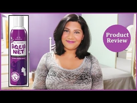 Aqua Net Extra Super Hold Professional Hair Spray Review Youtube