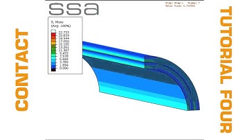SIMULIA Abaqus Contact Tutorial 4