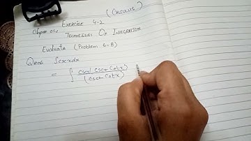 calculus chapter 4 exercise 4.2 Techniques of integration (problem 6_8) solution