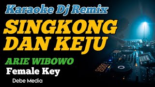 DJ SINGKONG DAN KEJU KARAOKE DJ REMIX FEMALE KEY BY DEBE