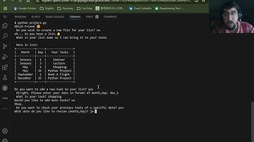Things to do - Final project of CS50P