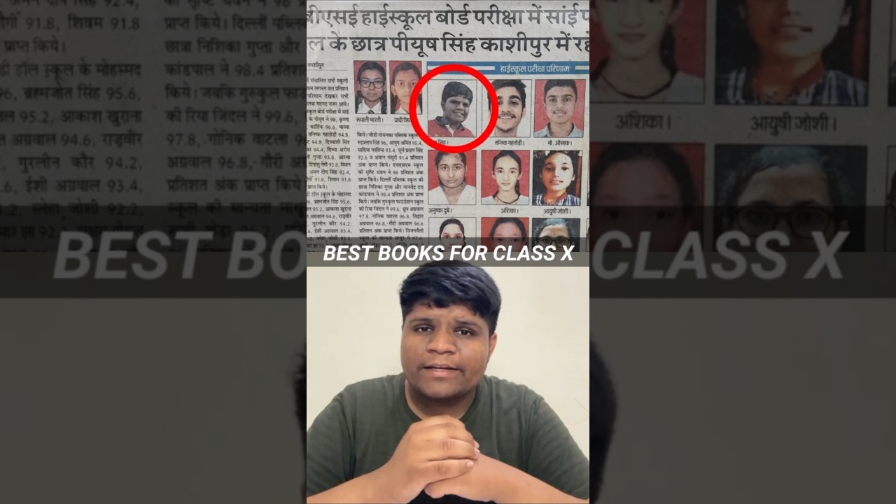 BEST Books For Class 10 | Books that helped me score 98.2% in Class 10 CBSE