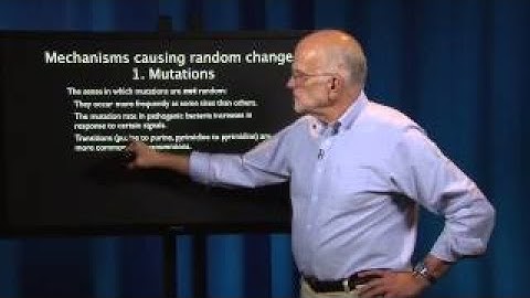 1.2 Evolutionary Thinking: Random Evolution, The Role of Chance