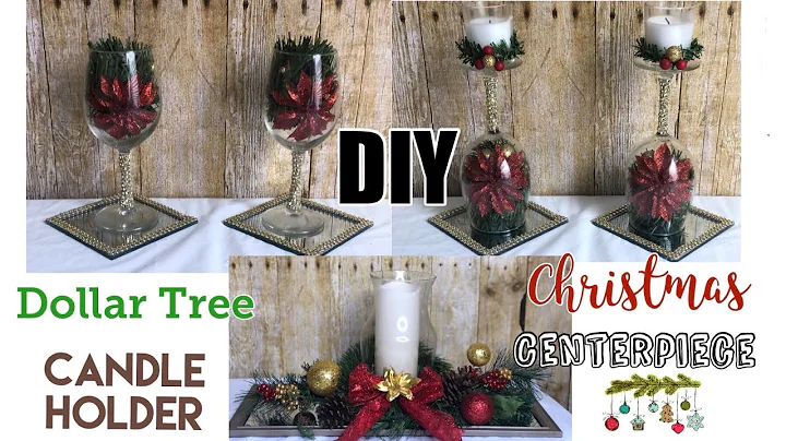DOLLAR TREE DIY | Christmas Glam  Home Decor