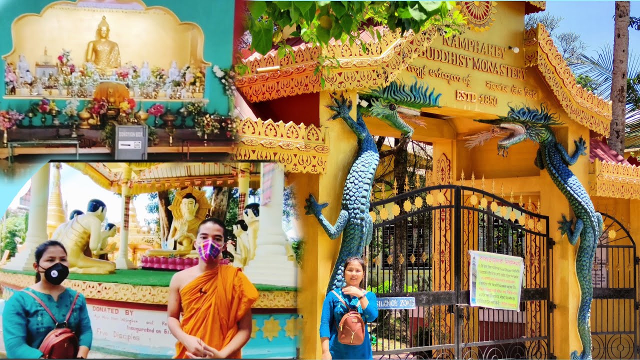 History of Namphake Buddha Temple, Naharkatia,Dibrugarh Assam||Happy's Vlogs|| Covid-19mini Lockdown