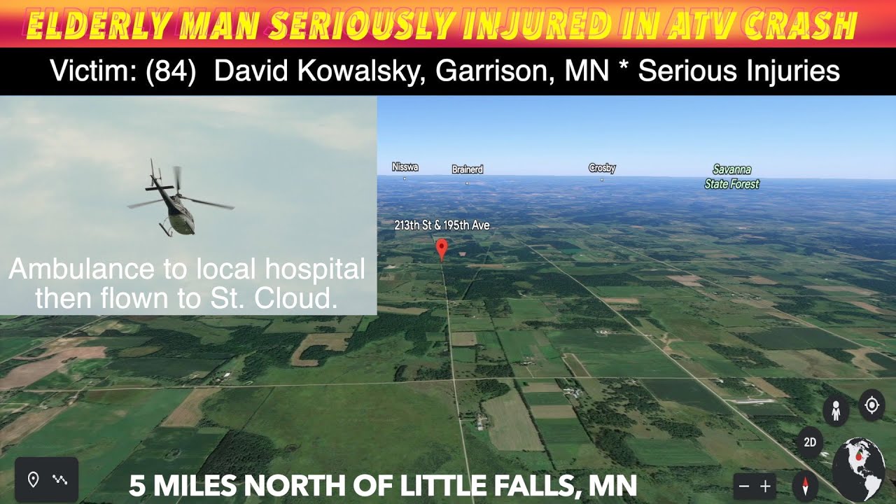 Elderly Minnesota Man Seriously Injured In ATV Crash - YouTube