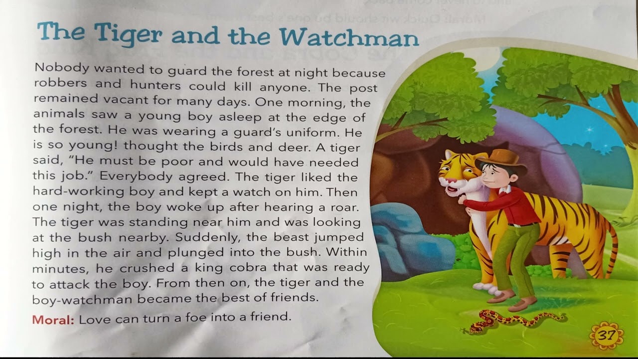 The Tiger and the Watchman - 108 Short Stories with Morals