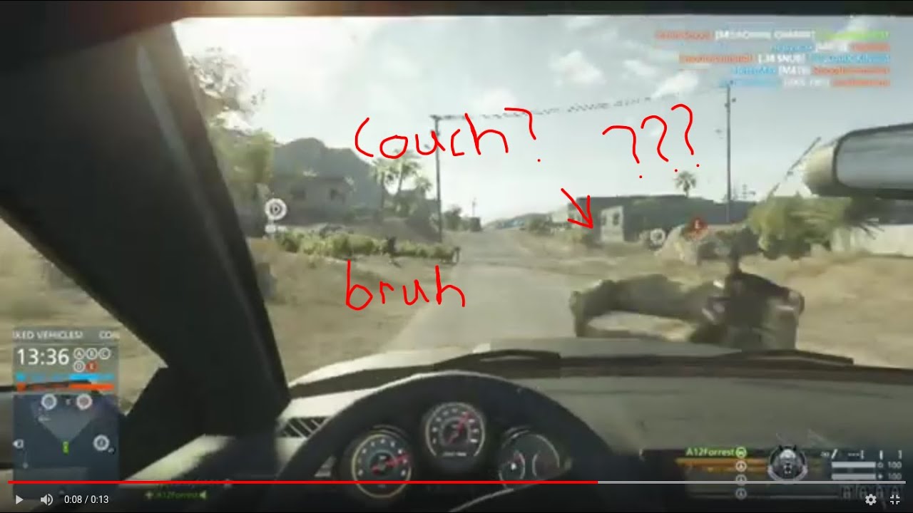 The Couch Man Sighting (Clip from Battlefield Hardline) YouTube