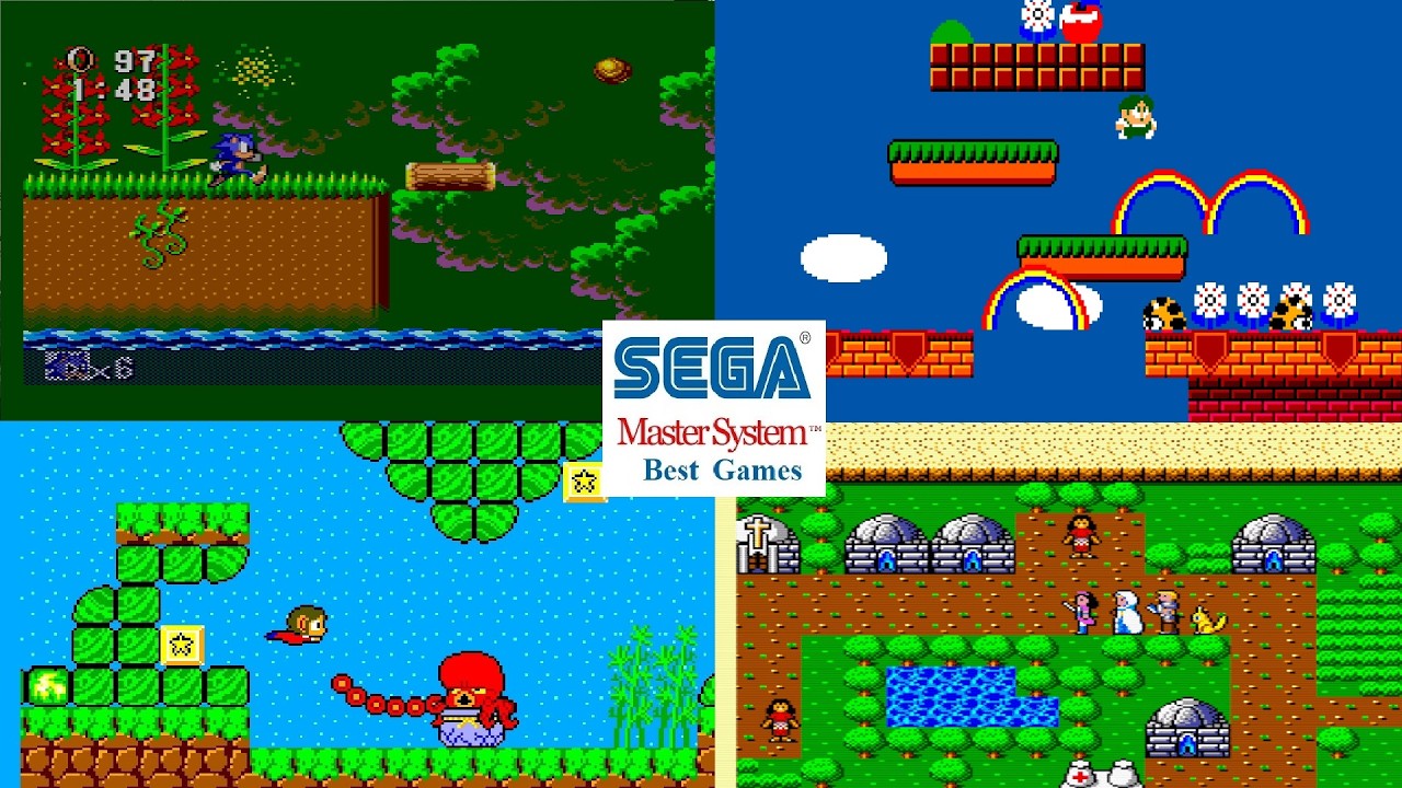 5O Best Sega Master System Games - YouTube