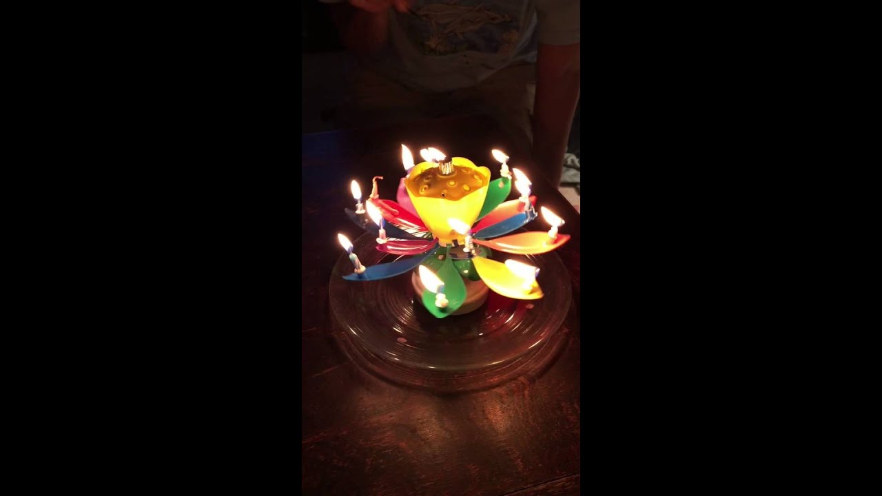 Musical Birthday Candle