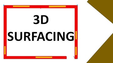 AutoCAD Surface Basic Command | 3D surfacing