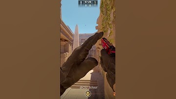 CS2 Anubis - B Outside Smoke and Flash Combo #Cs2 #CounterStrike