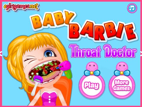 barbie baby doctor games play