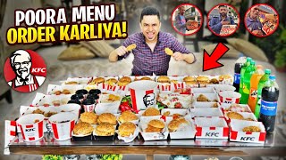 I ORDERED FULL KFC MENU IN PAKISTAN 😍🍗 - MCDONALD SE SASTA!!