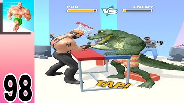 Muscle Rush : GameplayWalkthrough Android.ios All Levels (part  98)