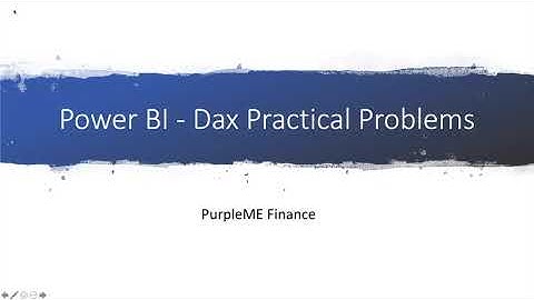 #1 Power BI - Dax Practical Problems - Left | Search | Find | Len
