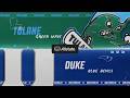 CFB 26 Tulane V #19 Duke WEEK 1 YEAR 2