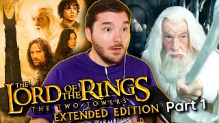 GANDALF! First Time Watching *The Lord of the Rings: The Two Towers (2002) Extended Edition - Part 1