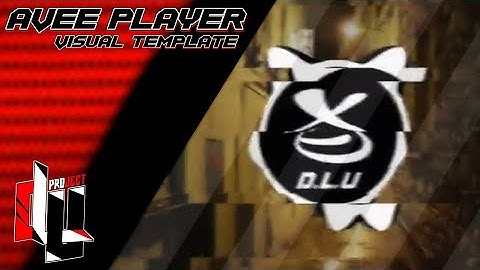 [Still Repair] Simple Glitch Visual By D.L.U - Locked || Avee Player Visualizer Template