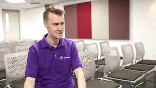 Matt's graduate case study, working at Chersoft