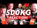 EDDIE HALL 500KG DEADLIFT | STRONGMEN REACT!