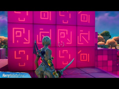 Touch a Cube Location - Fortnite