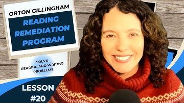 Lesson 20 - Reading Remediation Lesson Using the Orton Gillingham Method from Flying Cat Academy