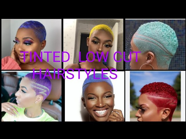 🔥HOTTEST TINTED LOW CUT 2023 HAIRSTYLES FOR LADIES