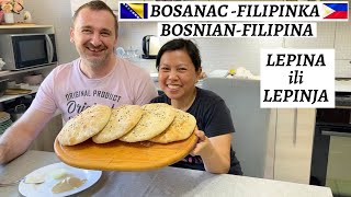 Mi smo napravili ramazanske lepine | We made Bosnian flat bread called Lepina or Lepinja