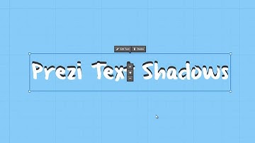 How to Make Text Shadows in Prezi