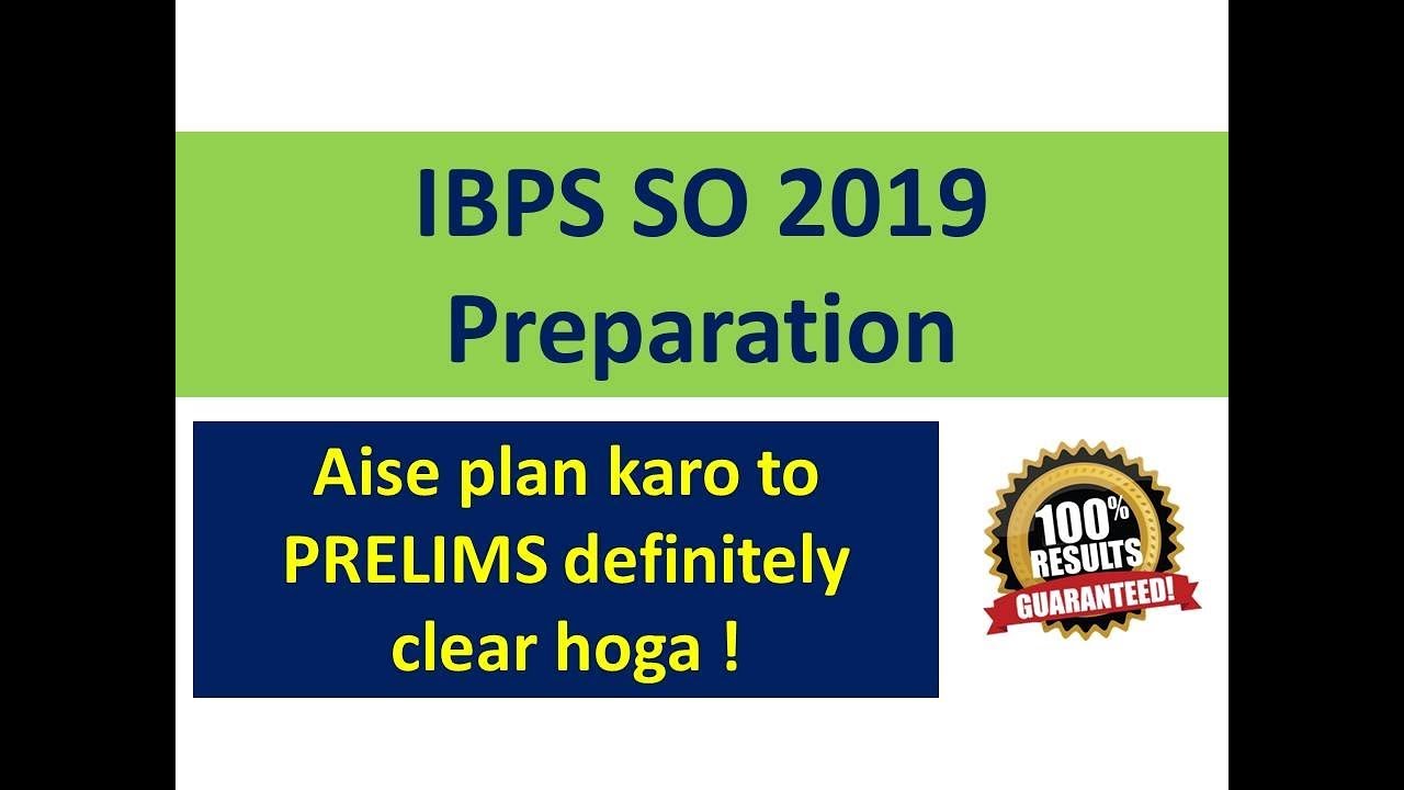IBPS SO 2019 Preparation I What is safe attempts in PRELIMS??