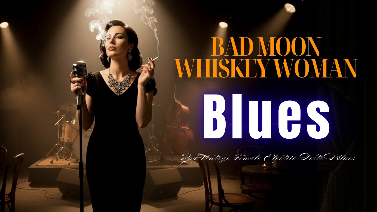 Bad Girl Blues – Bad Moon Whiskey Woman Raw Vintage Female
