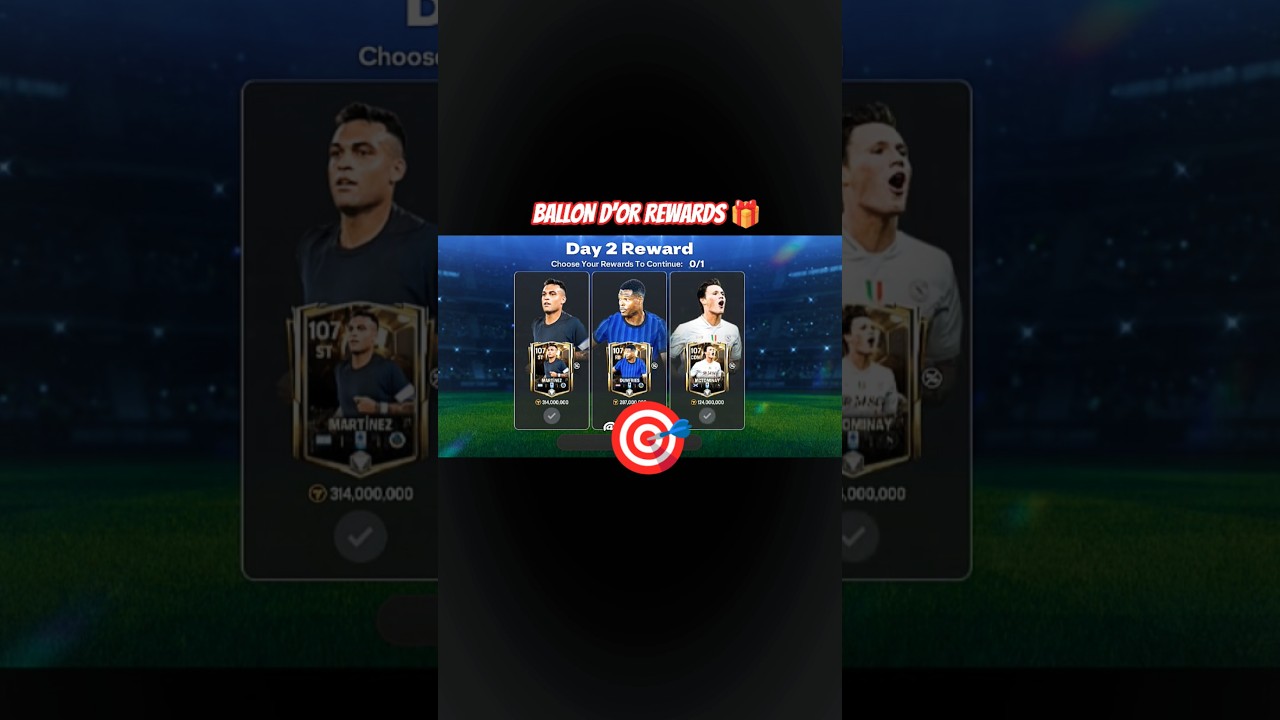 Ballon D'OR rewards in FC Mobile 26 🎁 - 