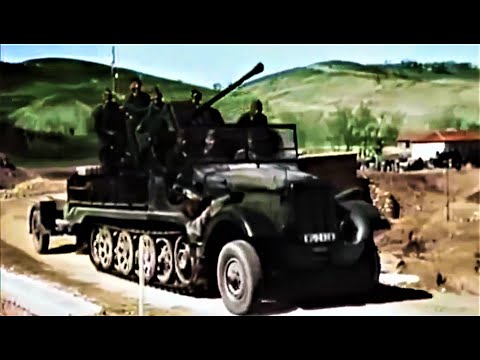 Rare WW2 Footage - German Vehicles - No Music, Pure Sound
