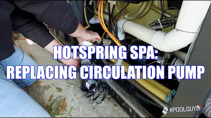 HotSpring Spa | Replacing Circulation Pump | #PoolGuys