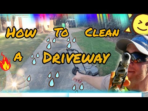 Hoe schoon een Driveway Like a Boss | Hogedrukwassing | Surface Cleaning